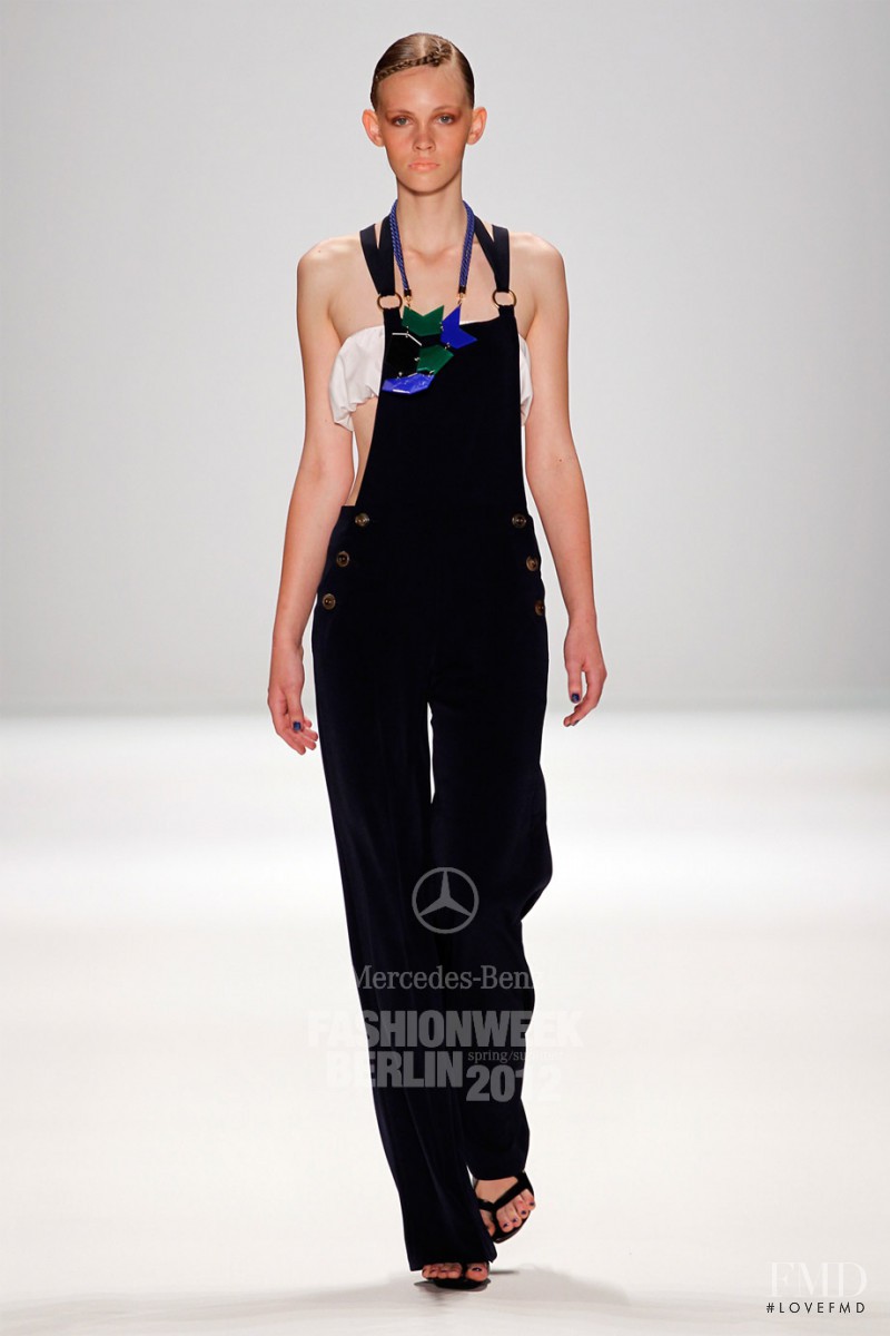 Charlotte Nolting featured in  the Mongrels in Common fashion show for Spring/Summer 2012
