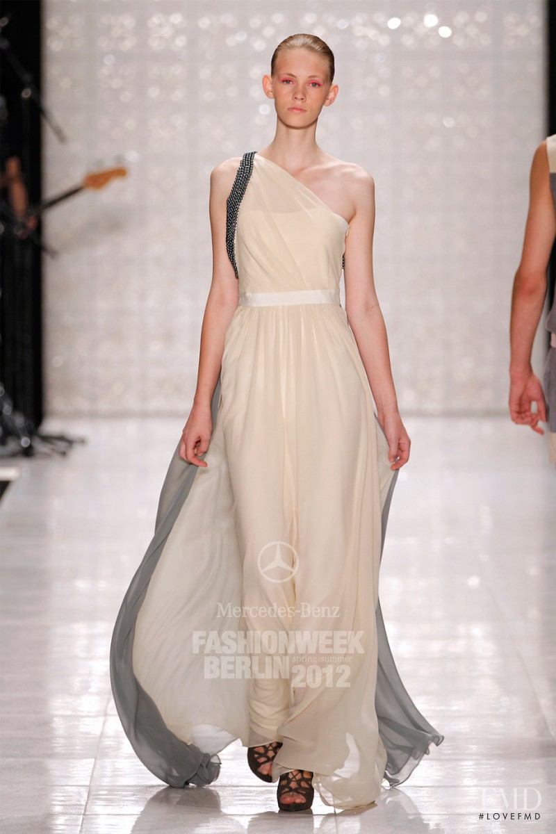 Charlotte Nolting featured in  the Kilian Kerner fashion show for Spring/Summer 2012