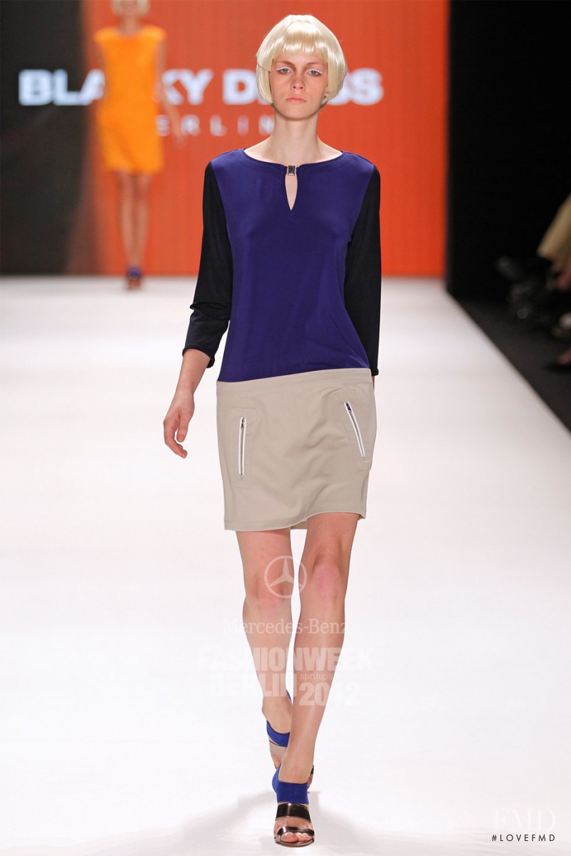 Charlotte Nolting featured in  the Blacky Dress fashion show for Spring/Summer 2012