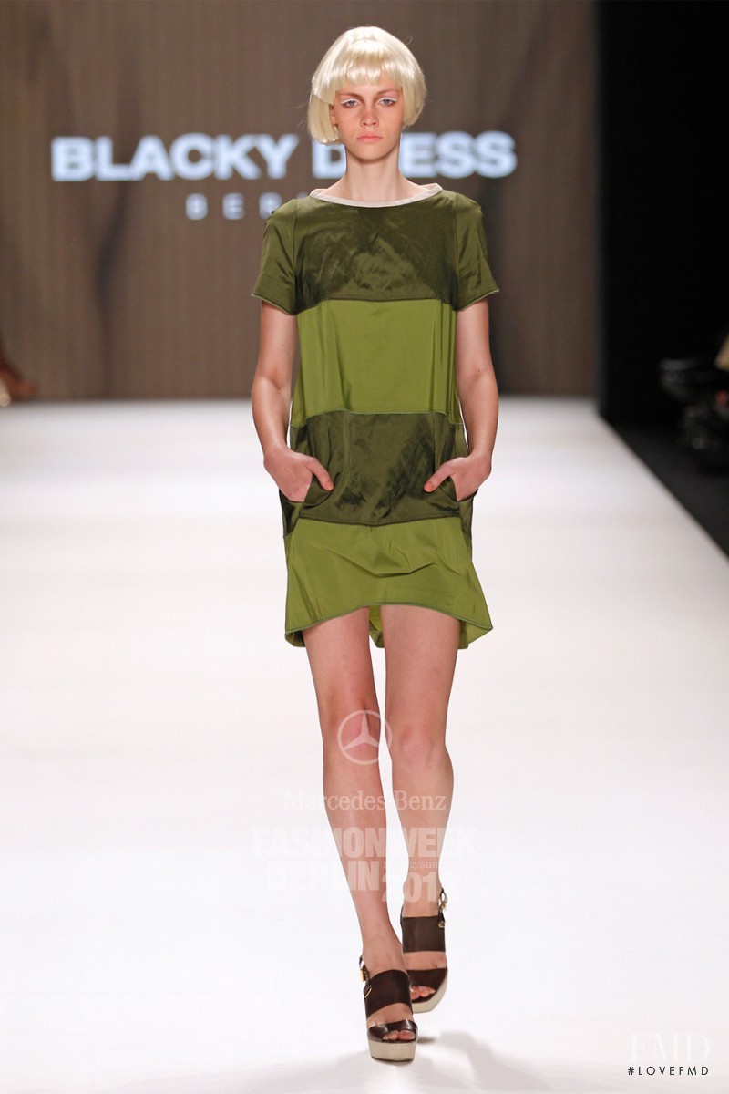 Charlotte Nolting featured in  the Blacky Dress fashion show for Spring/Summer 2012