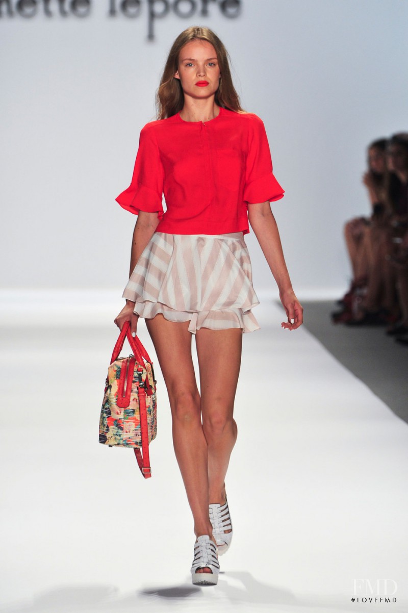 Nanette Lepore fashion show for Spring/Summer 2014