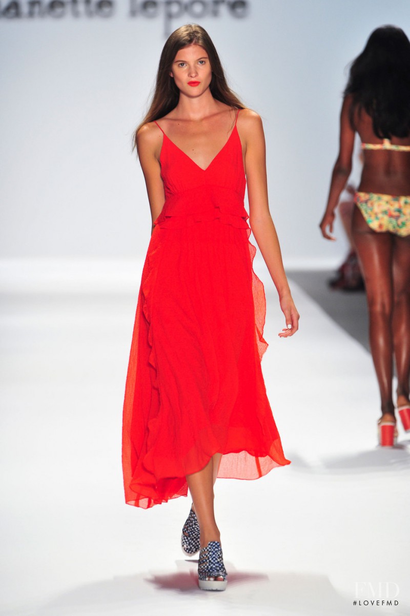 Nanette Lepore fashion show for Spring/Summer 2014