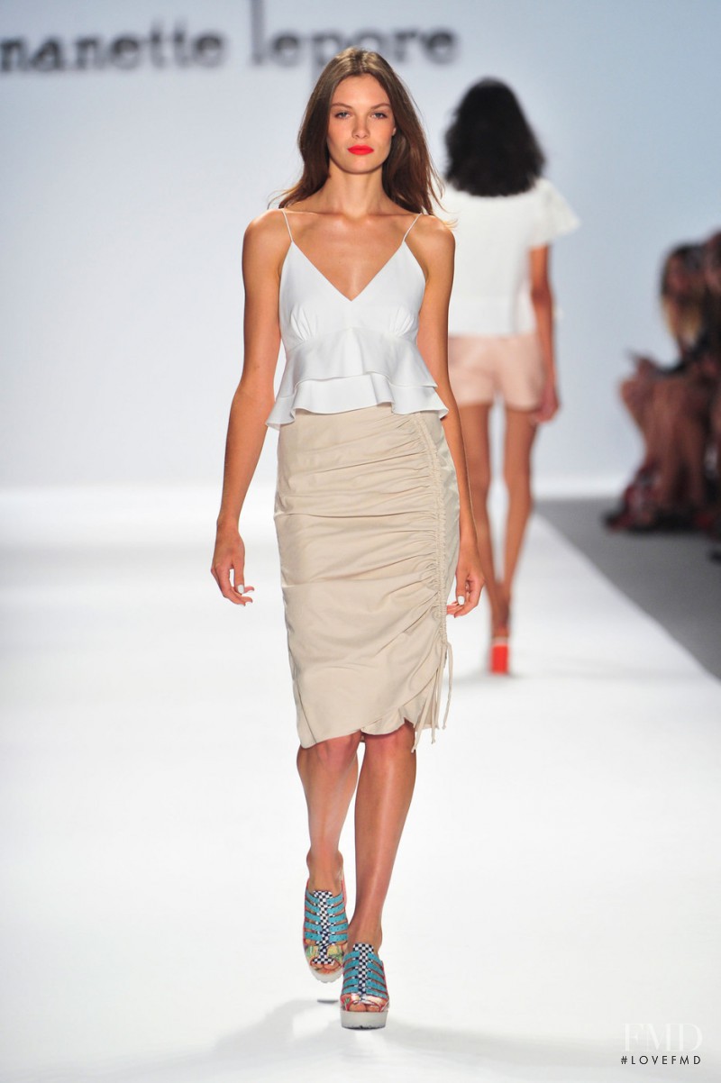 Nanette Lepore fashion show for Spring/Summer 2014