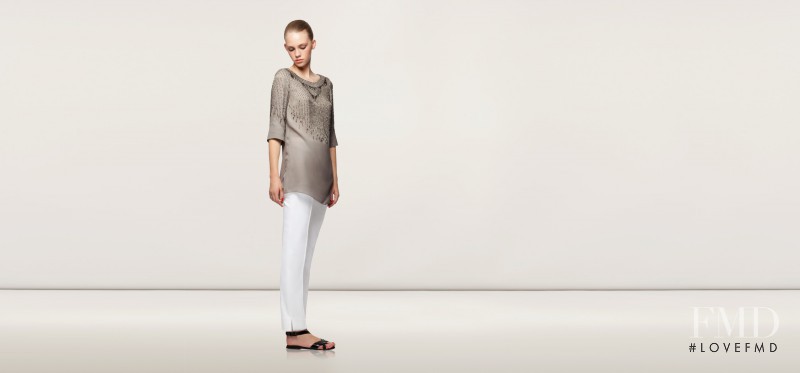 Charlotte Nolting featured in  the Rena Lange lookbook for Spring/Summer 2011