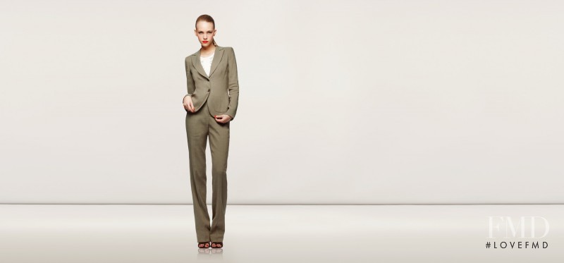 Charlotte Nolting featured in  the Rena Lange lookbook for Spring/Summer 2011