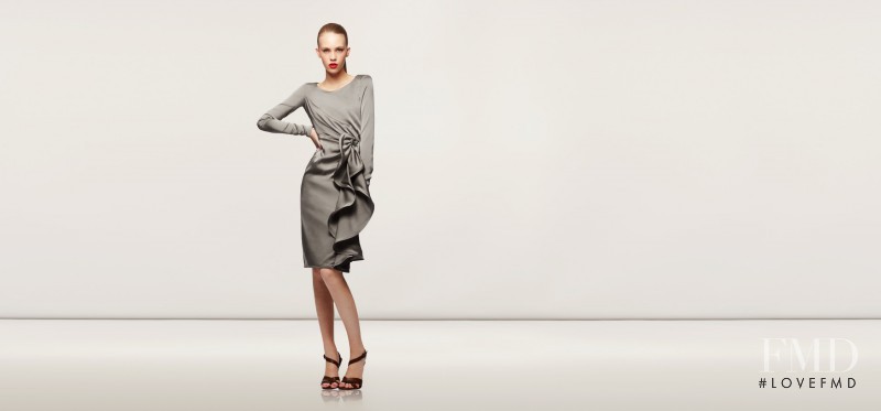 Charlotte Nolting featured in  the Rena Lange lookbook for Spring/Summer 2011