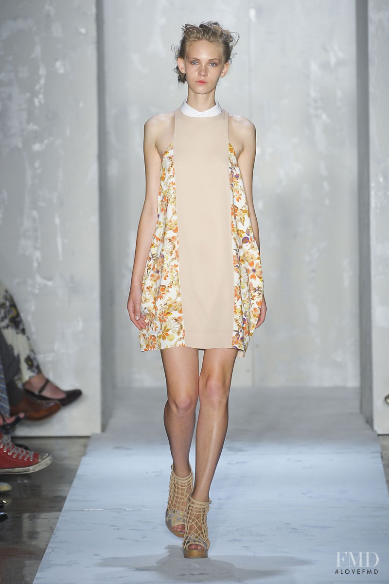 Charlotte Nolting featured in  the SUNO fashion show for Spring/Summer 2012