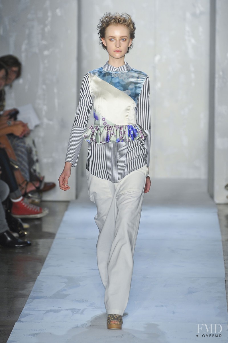 SUNO fashion show for Spring/Summer 2012