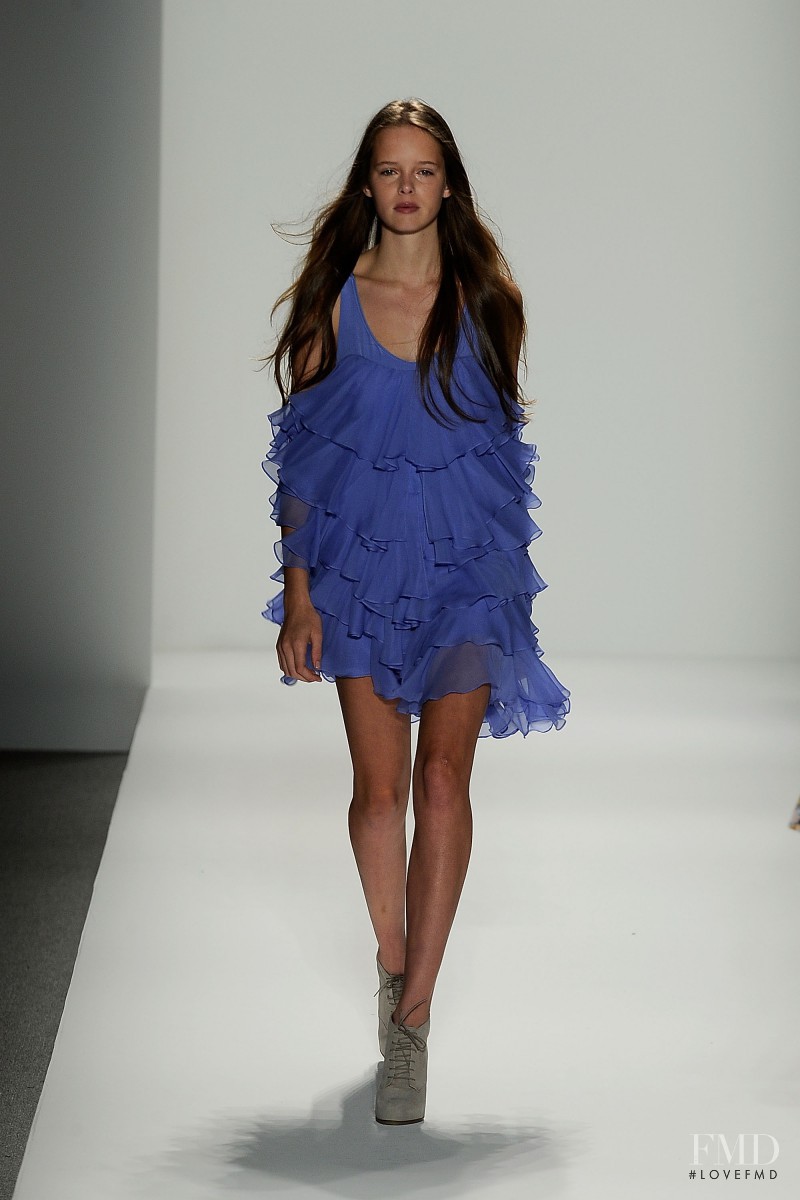 Masha Markina featured in  the Cynthia Steffe fashion show for Spring/Summer 2010