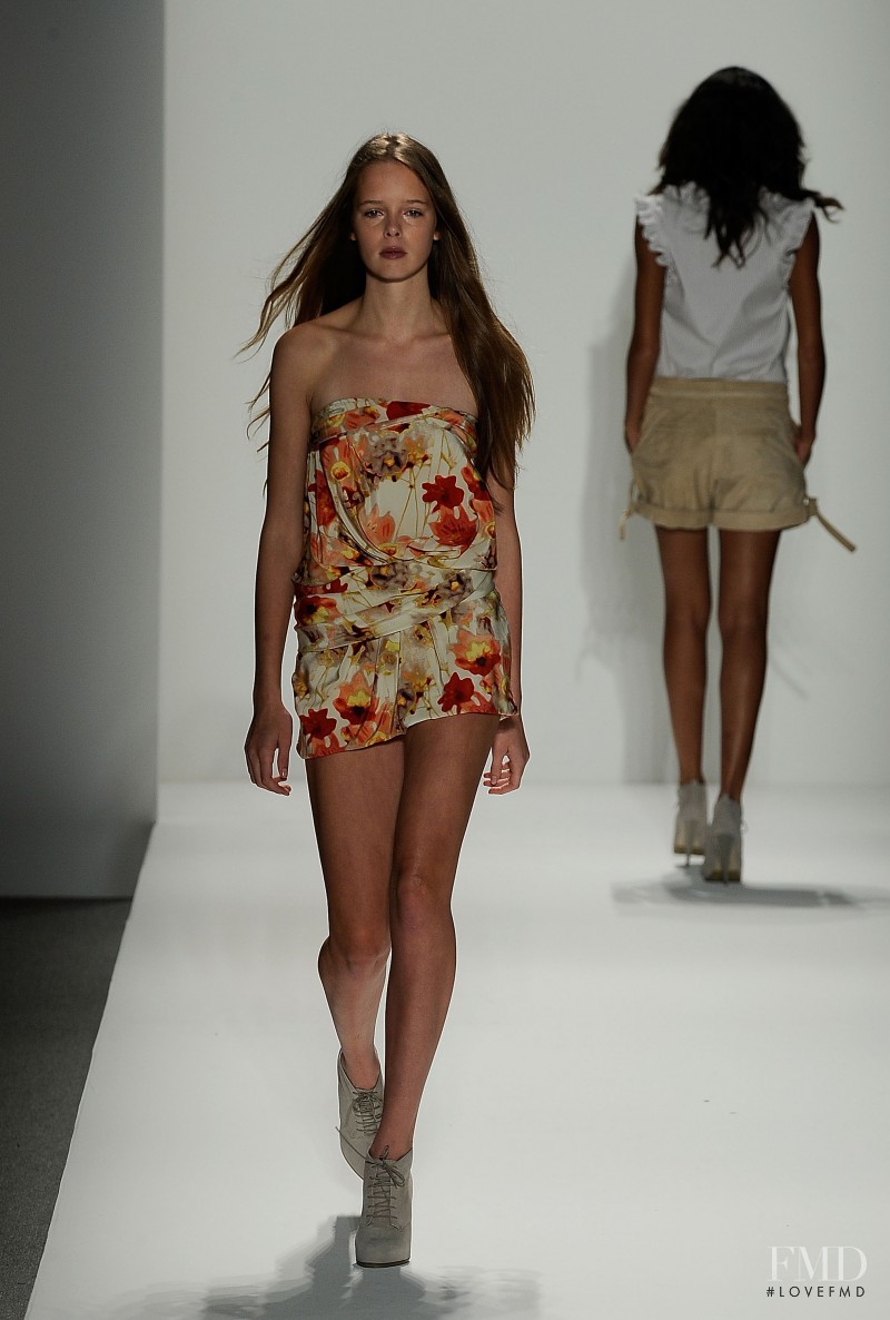 Masha Markina featured in  the Cynthia Steffe fashion show for Spring/Summer 2010