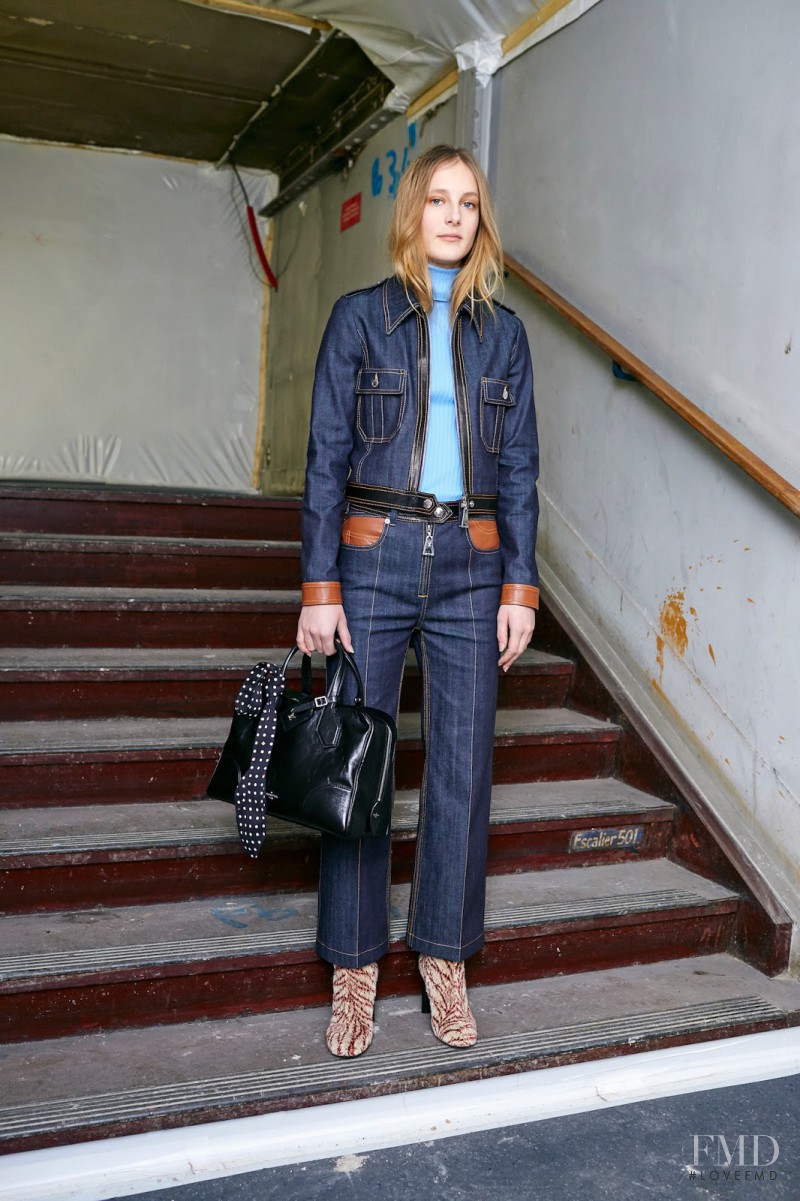 Olympia Campbell featured in  the Louis Vuitton fashion show for Pre-Fall 2015