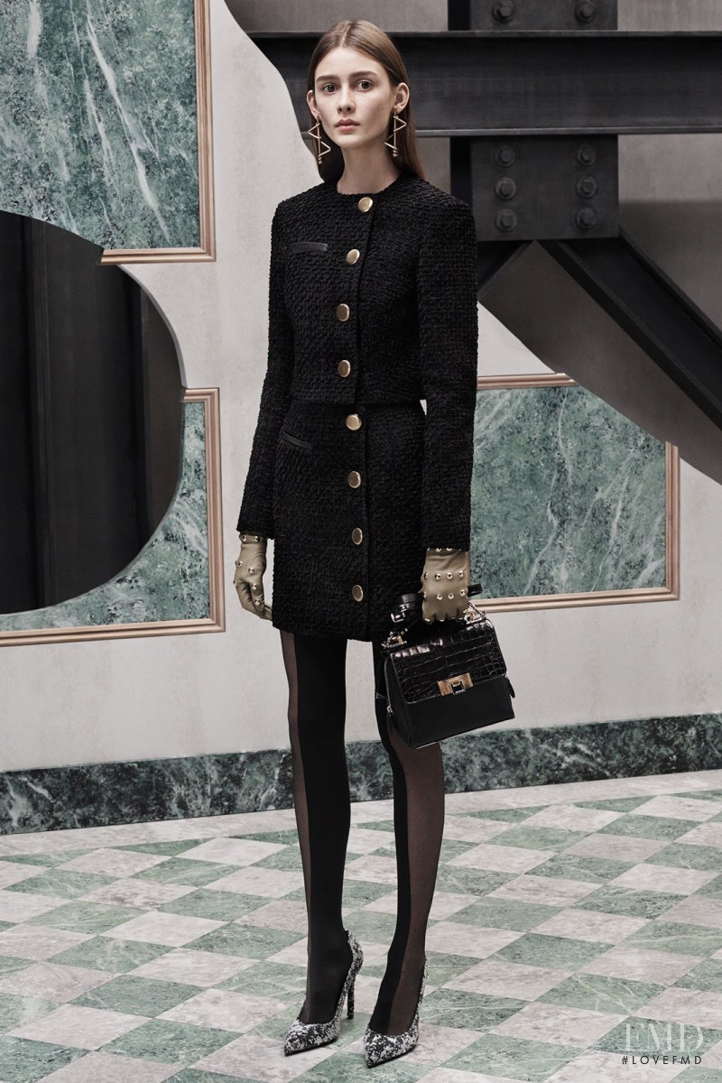 Liv Mason Pearson featured in  the Balenciaga lookbook for Pre-Fall 2015