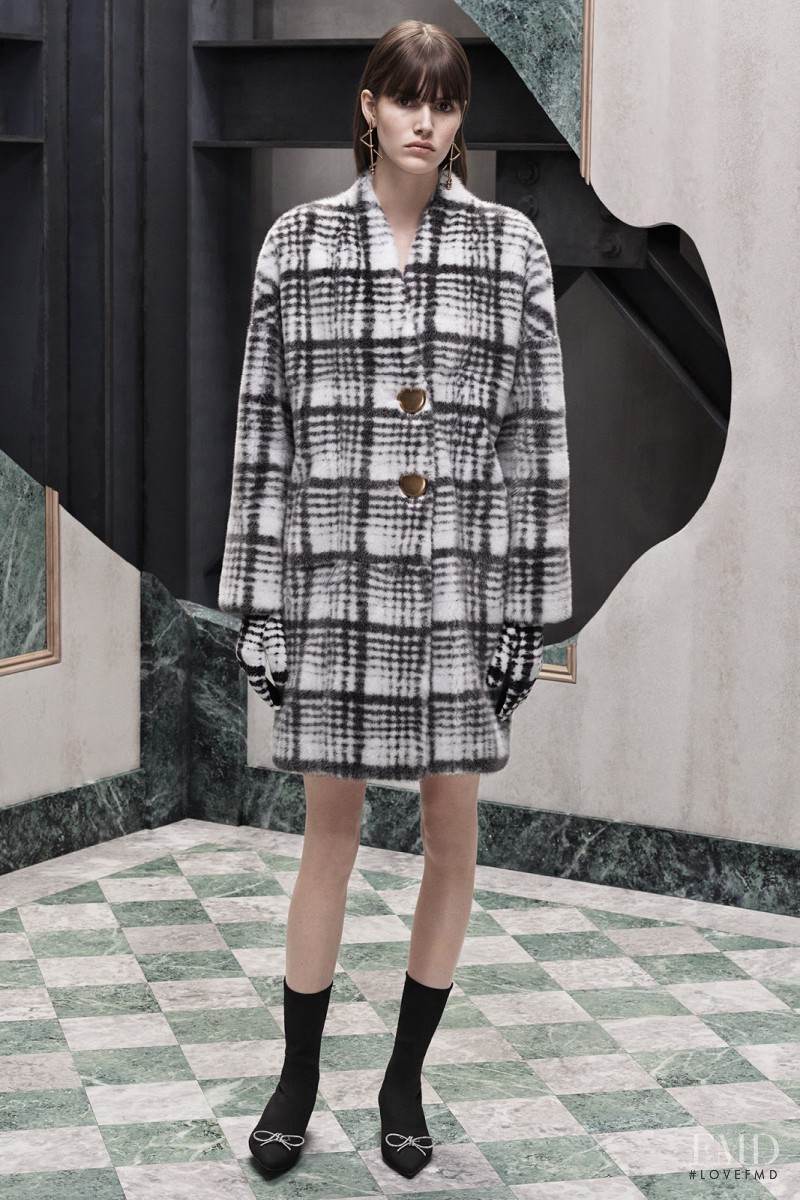 Vanessa Moody featured in  the Balenciaga lookbook for Pre-Fall 2015