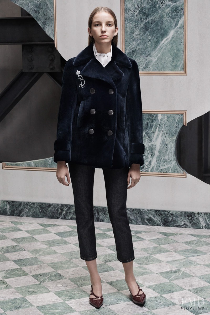 Jamilla Hoogenboom featured in  the Balenciaga lookbook for Pre-Fall 2015