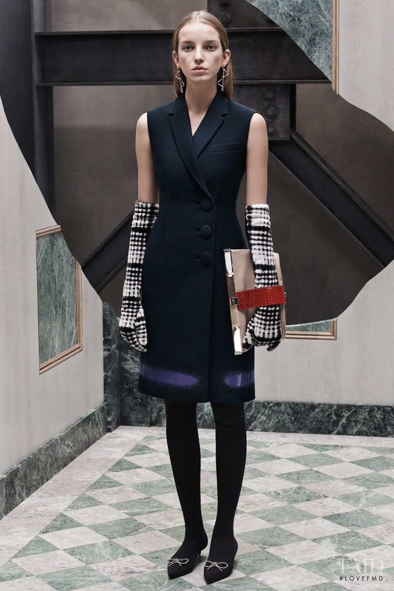 Jamilla Hoogenboom featured in  the Balenciaga lookbook for Pre-Fall 2015