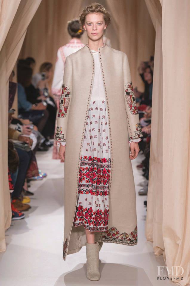 Lexi Boling featured in  the Valentino Couture fashion show for Spring/Summer 2015