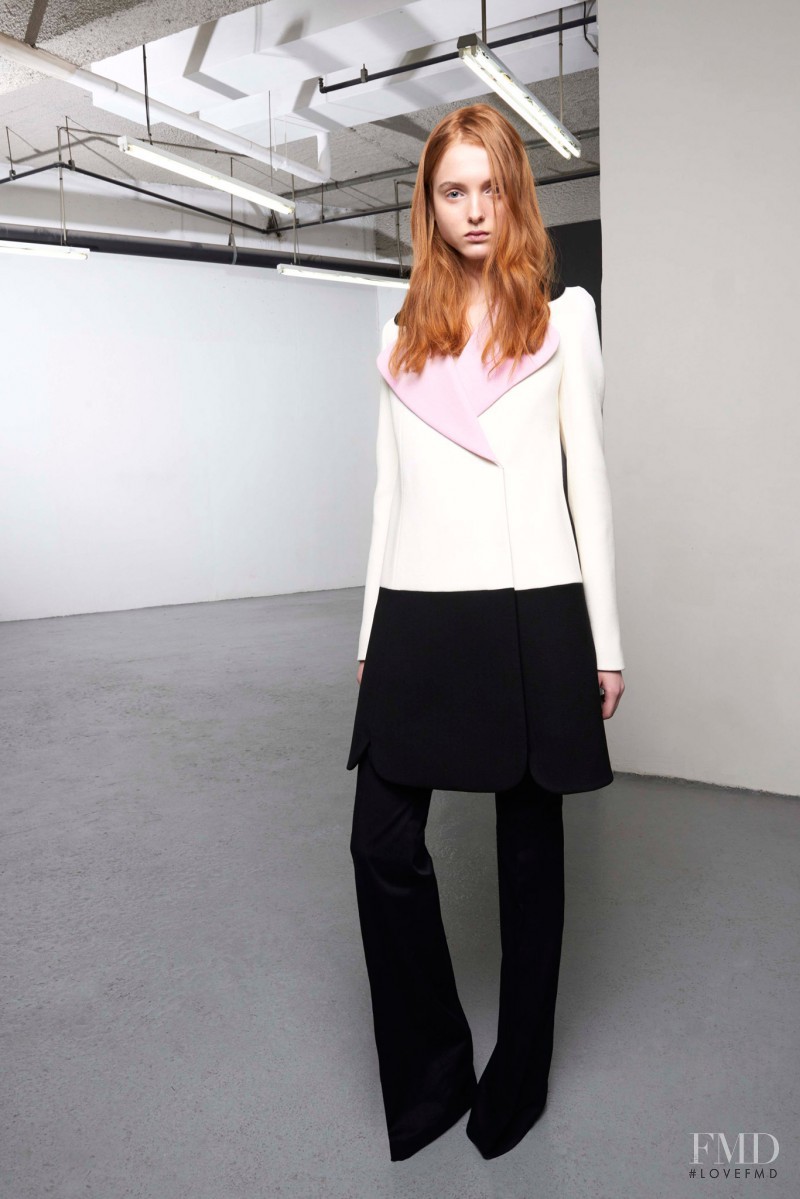 Madison Stubbington featured in  the Giambattista Valli fashion show for Pre-Fall 2015
