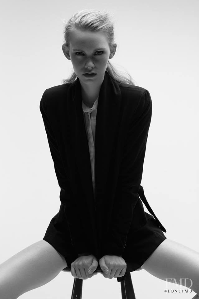 Charlotte Nolting featured in  the Tim Labenda advertisement for Spring/Summer 2014