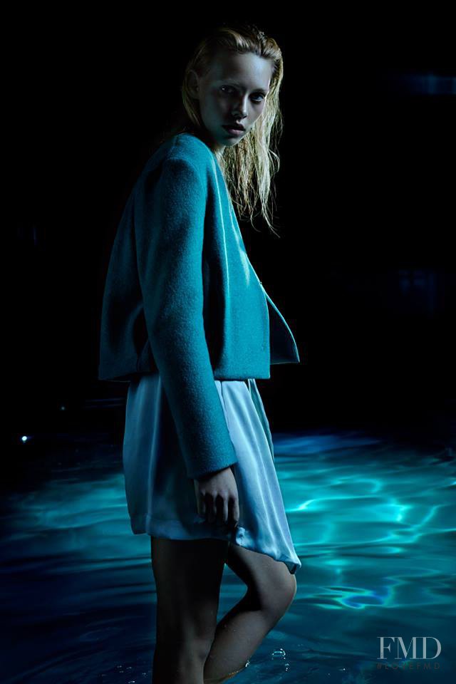Charlotte Nolting featured in  the Tim Labenda advertisement for Spring/Summer 2015