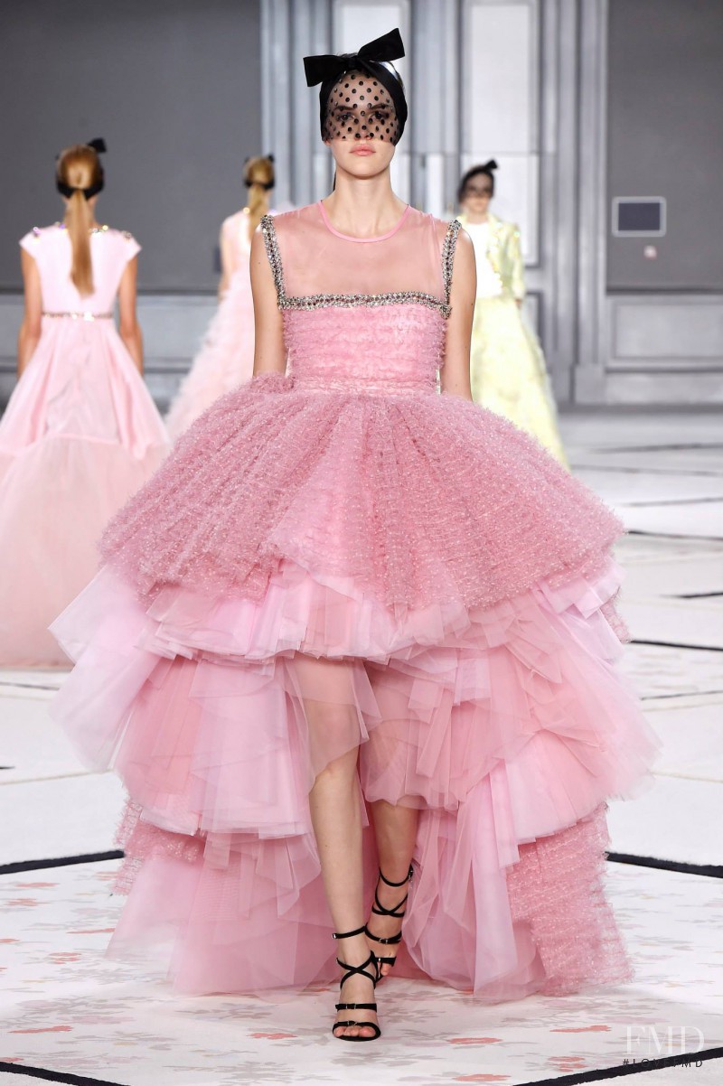 Vanessa Moody featured in  the Giambattista Valli Haute Couture fashion show for Spring/Summer 2015