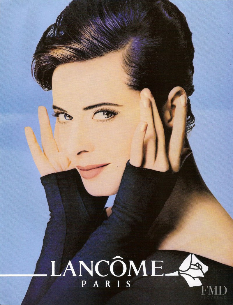 Isabella Rossellini featured in  the Lancome advertisement for Autumn/Winter 1993