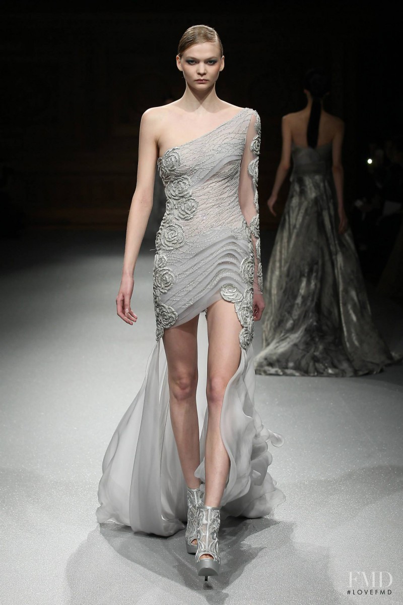 Natalia Koreshkova featured in  the Tony Ward fashion show for Spring/Summer 2015