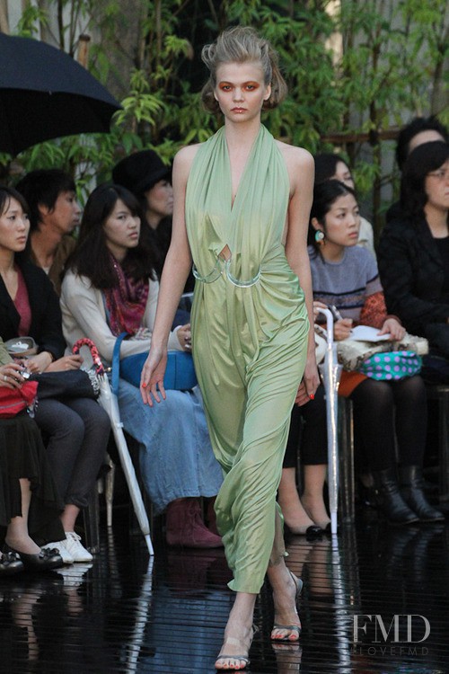 Natalia Koreshkova featured in  the Naoshi Sawayanagi fashion show for Spring/Summer 2013