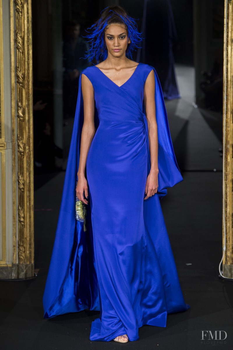 Hadassa Lima featured in  the Alexis Mabille fashion show for Spring/Summer 2015