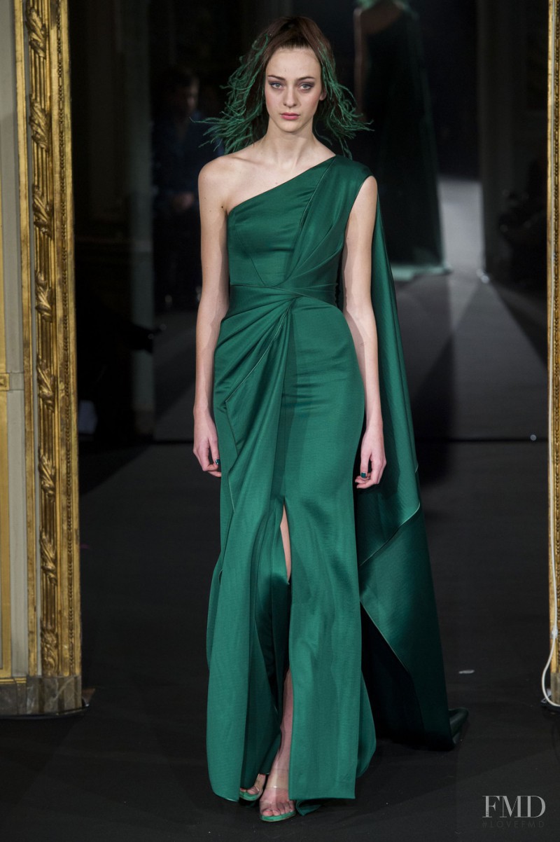 Viktor Van Pelt featured in  the Alexis Mabille fashion show for Spring/Summer 2015