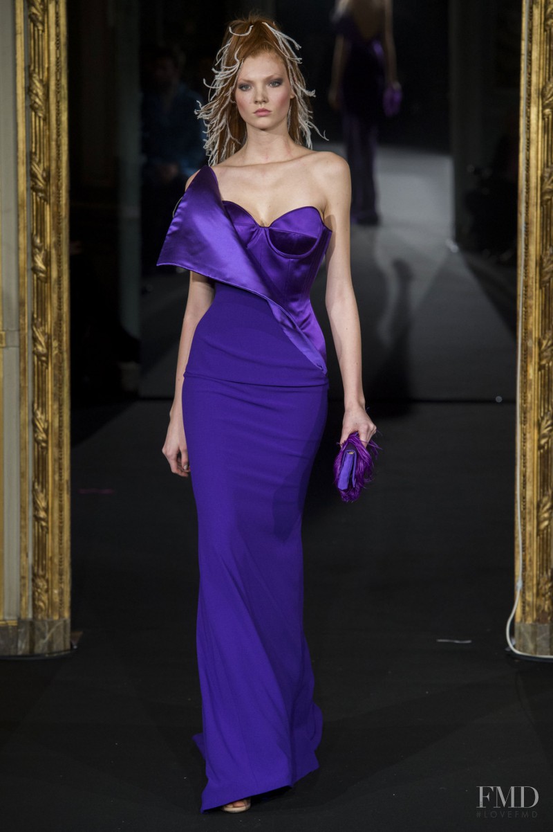 Anastasia Ivanova featured in  the Alexis Mabille fashion show for Spring/Summer 2015