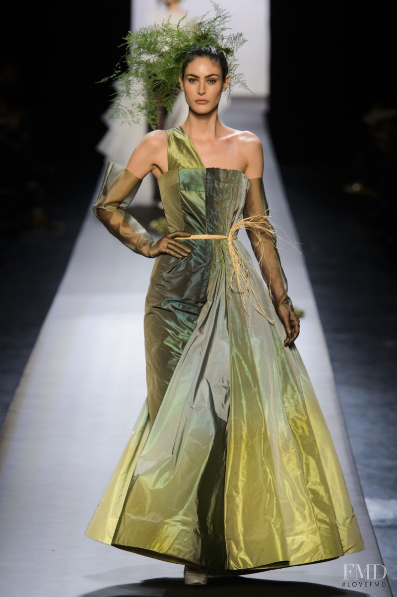 Maud Le Fort featured in  the Jean Paul Gaultier Haute Couture fashion show for Spring/Summer 2015