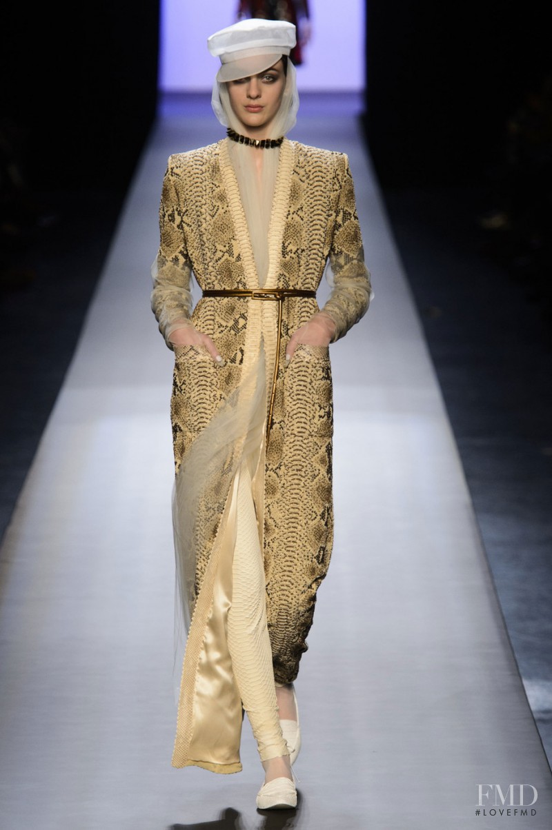 Viktor Van Pelt featured in  the Jean Paul Gaultier Haute Couture fashion show for Spring/Summer 2015