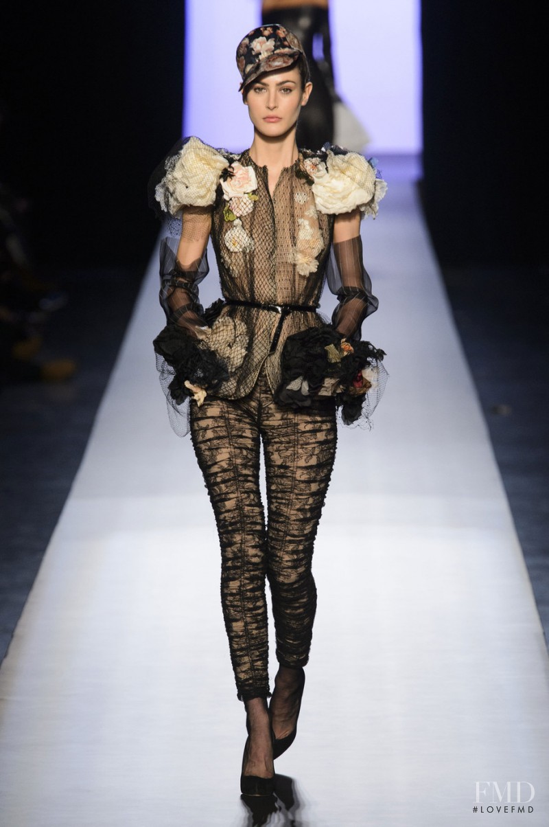 Jade Mezard featured in  the Jean Paul Gaultier Haute Couture fashion show for Spring/Summer 2015