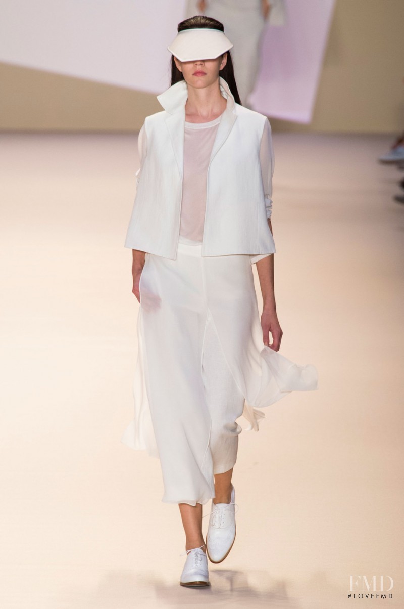 Akris fashion show for Spring/Summer 2015