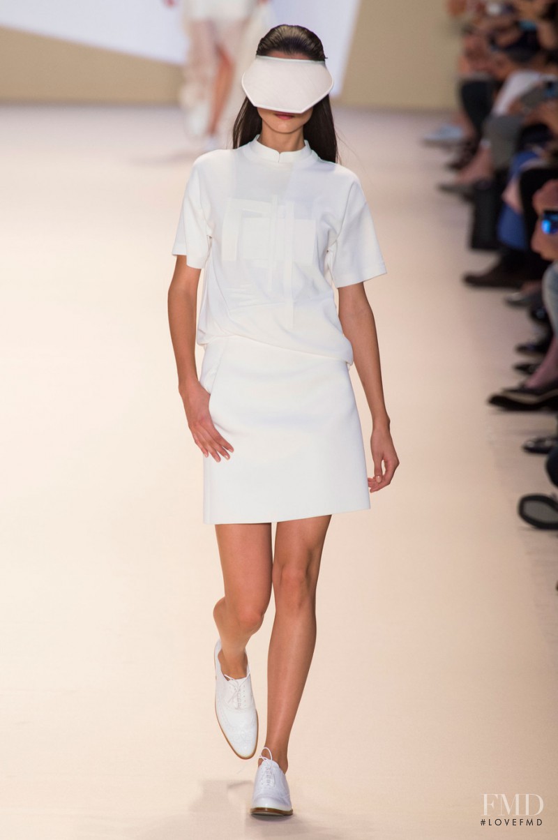 Akris fashion show for Spring/Summer 2015