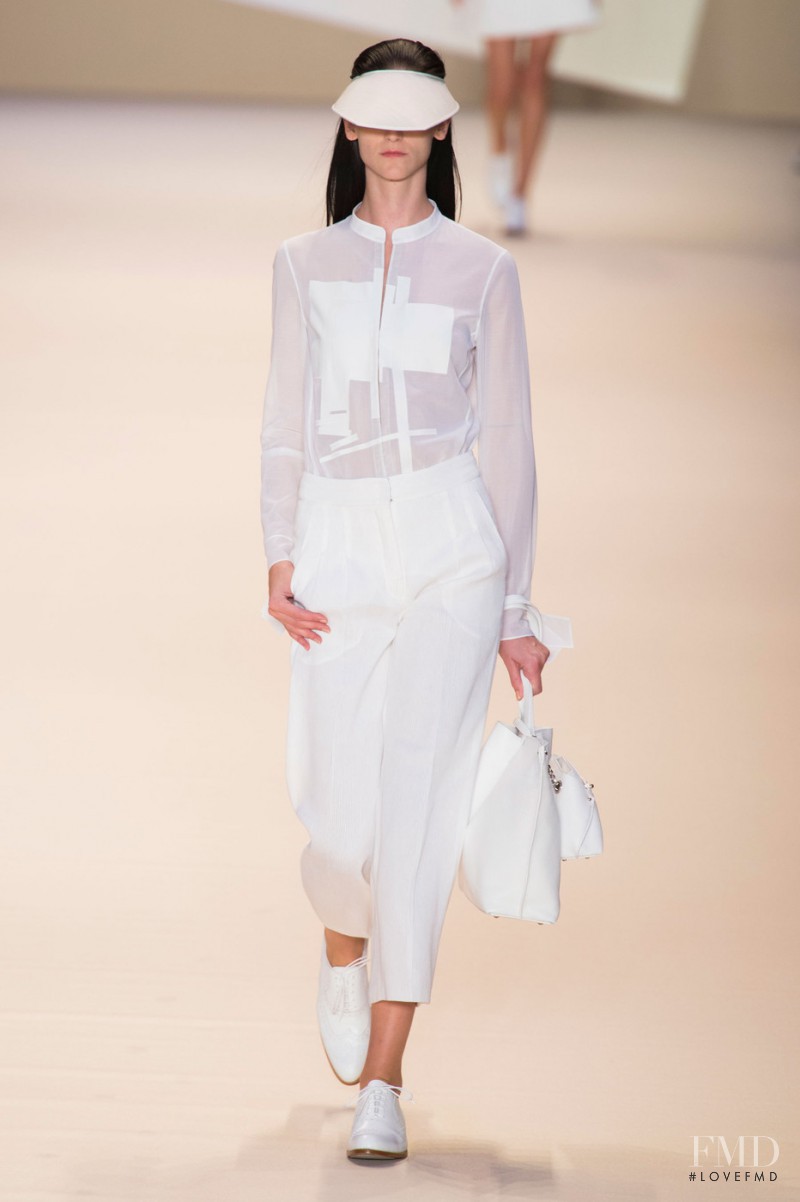 Akris fashion show for Spring/Summer 2015