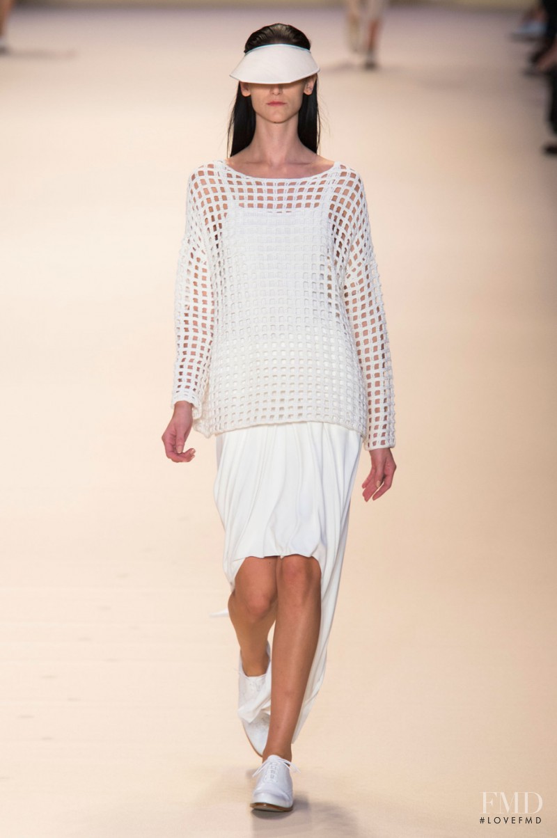 Akris fashion show for Spring/Summer 2015