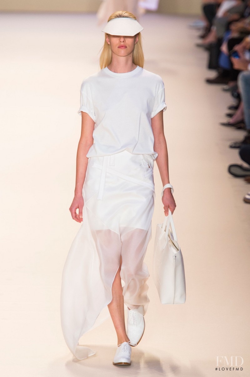 Akris fashion show for Spring/Summer 2015