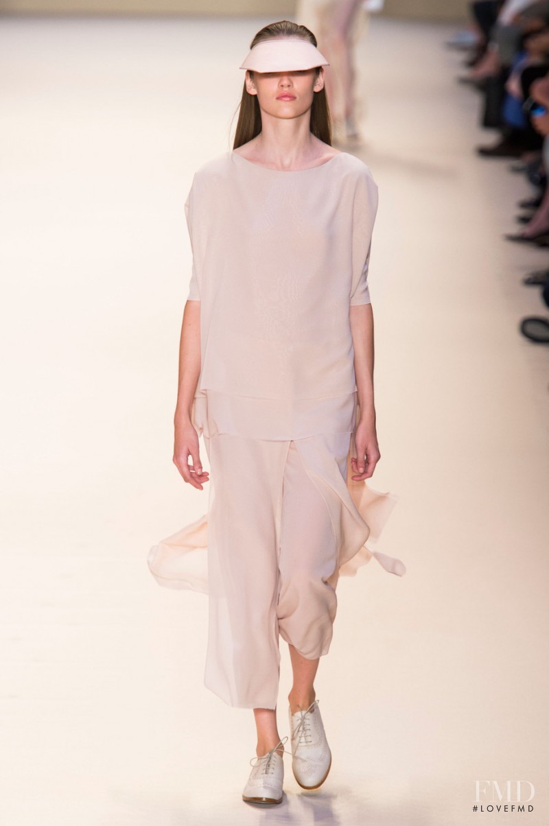 Akris fashion show for Spring/Summer 2015