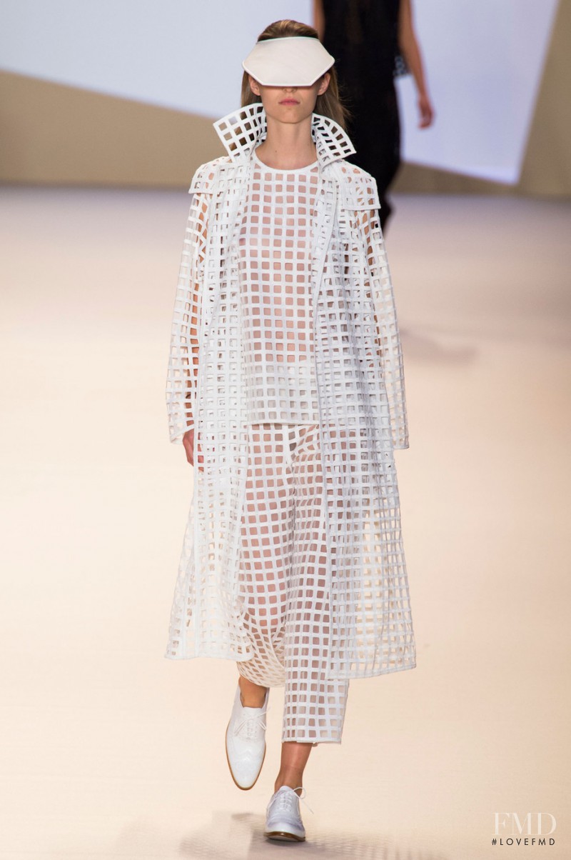 Akris fashion show for Spring/Summer 2015