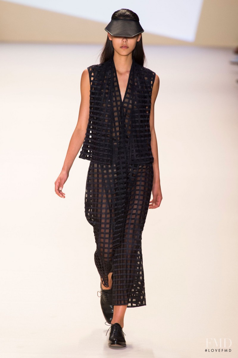 Akris fashion show for Spring/Summer 2015