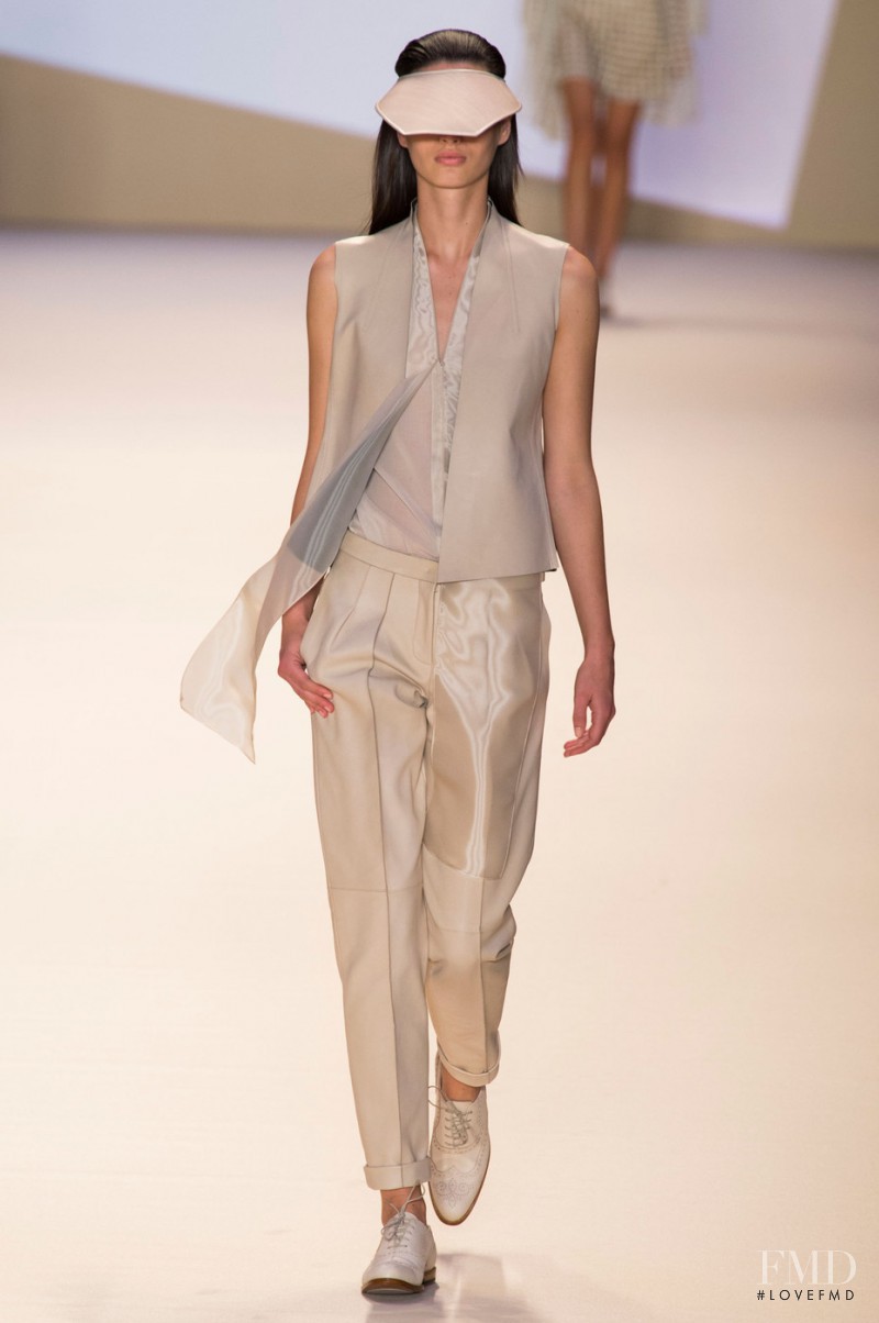 Akris fashion show for Spring/Summer 2015