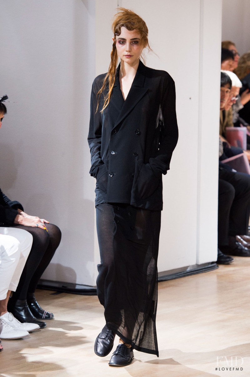 Yohji Yamamoto fashion show for Spring/Summer 2015