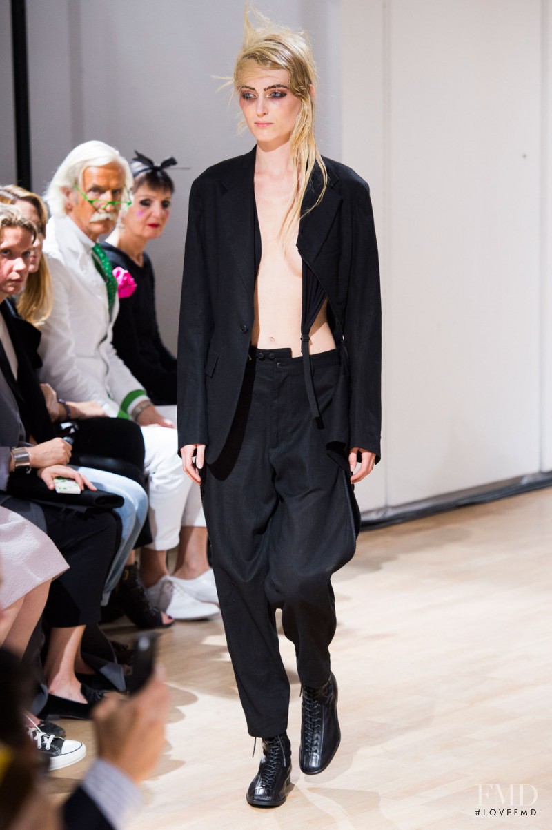 Yohji Yamamoto fashion show for Spring/Summer 2015