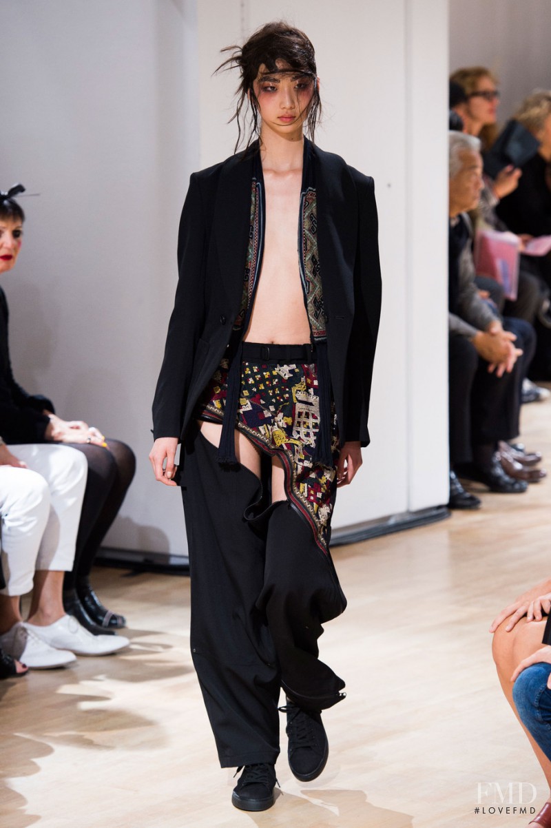 Yohji Yamamoto fashion show for Spring/Summer 2015