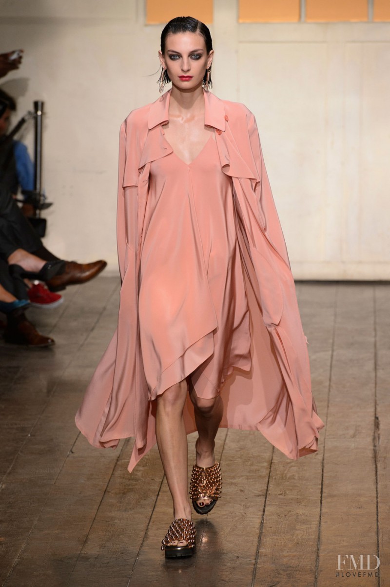 Cedric Charlier fashion show for Spring/Summer 2015