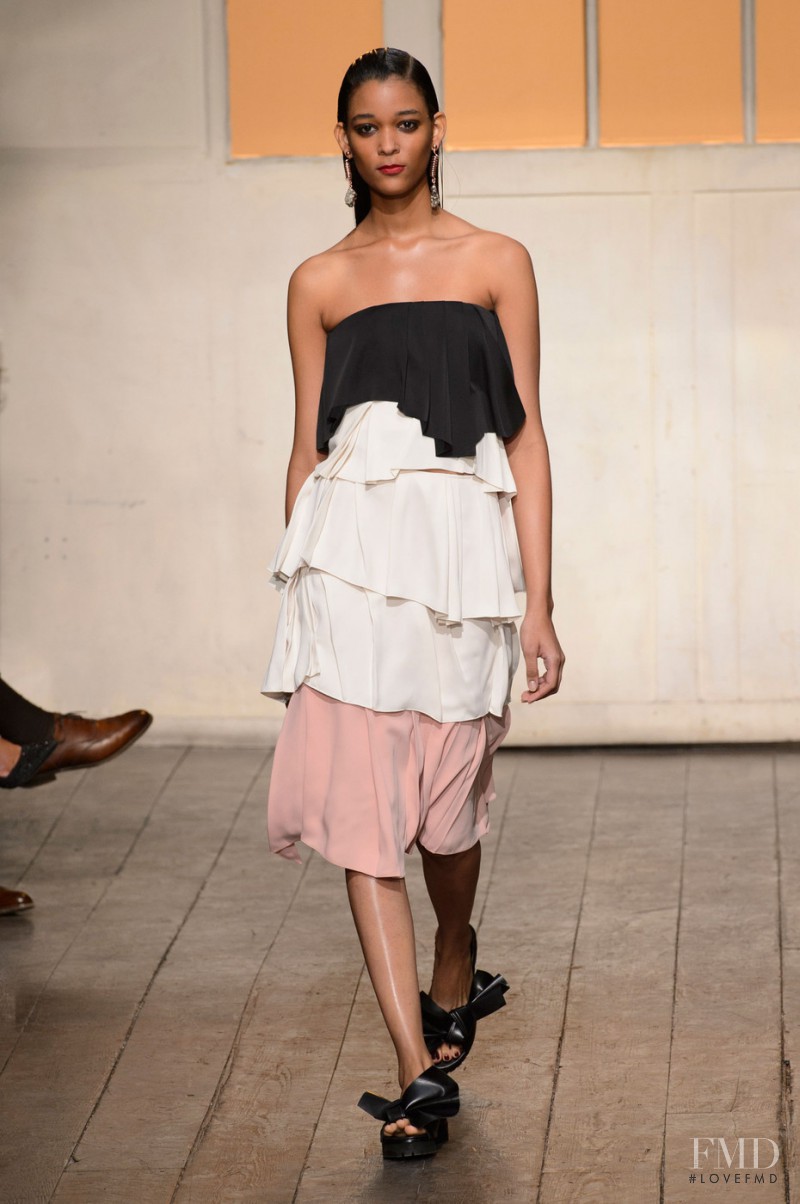 Cedric Charlier fashion show for Spring/Summer 2015