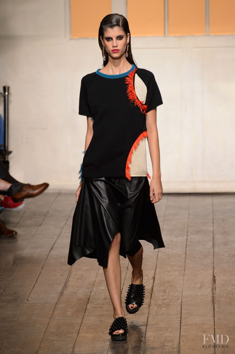 Cedric Charlier fashion show for Spring/Summer 2015