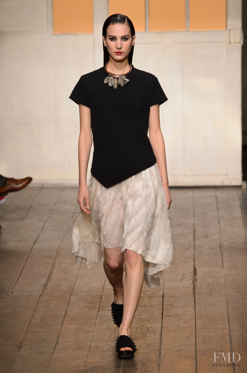 Cedric Charlier fashion show for Spring/Summer 2015