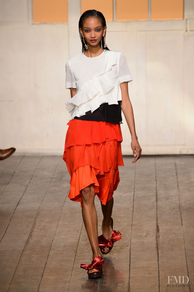 Cedric Charlier fashion show for Spring/Summer 2015